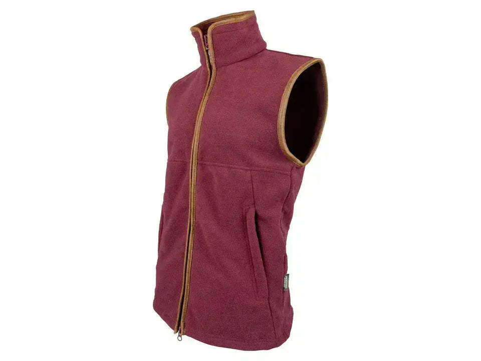 Jack Pyke Countryman Fleece Gilet Burgundy