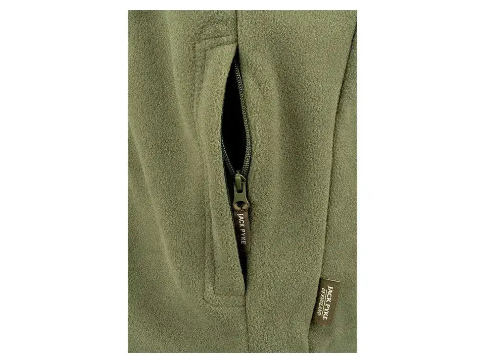 Jack Pyke Countryman Fleece Gilet Light Olive