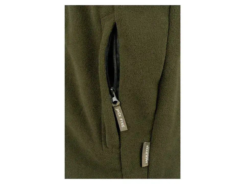 Jack Pyke Countryman Fleece Gilet Pheasant Dark Olive
