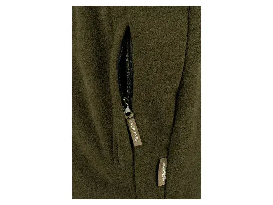 Jack Pyke Countryman Fleece Jacket Dark Olive