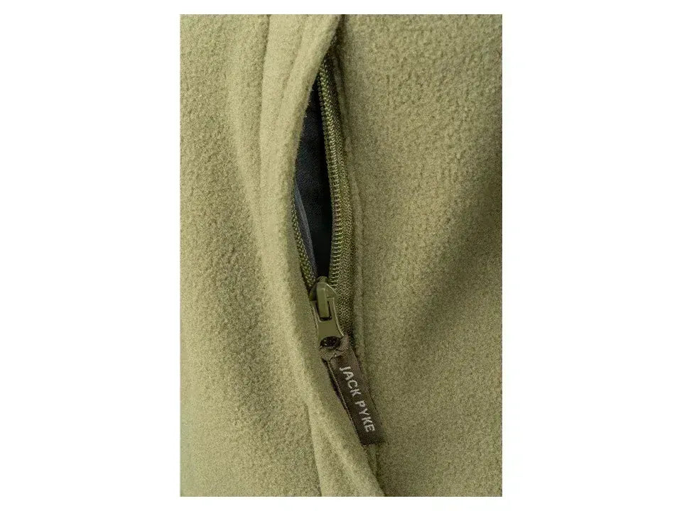 Jack Pyke Countryman Fleece Jacket Light Olive
