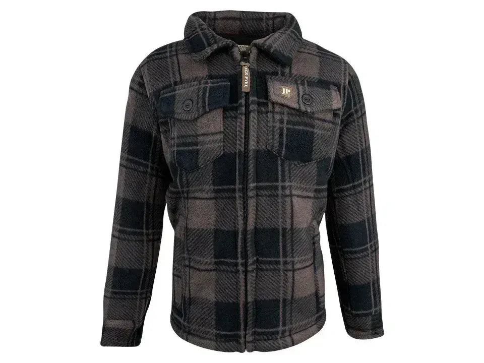 Jack Pyke Junior Tundra Shirt Brown Check