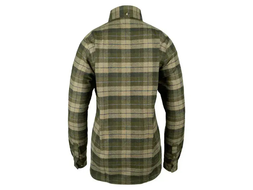Jack Pyke Ladies Bleasdale Heavy Flannel Shirt Green