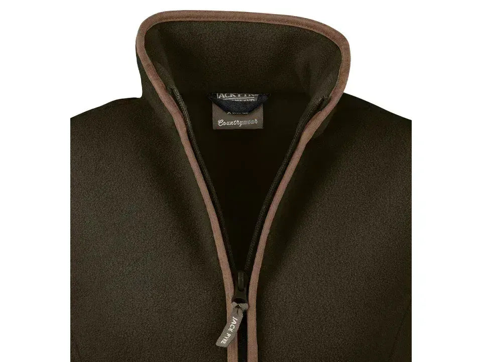 Jack Pyke Ladies Countryman Fleece Gilet Dark Olive