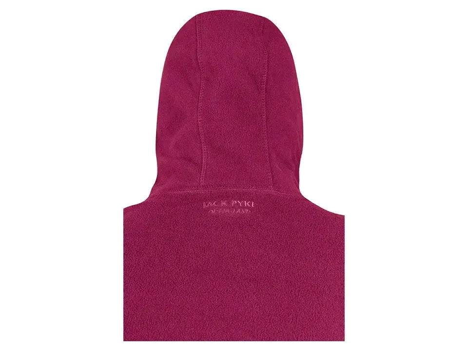 Jack Pyke Ladies Fleece Hoodie Roselle