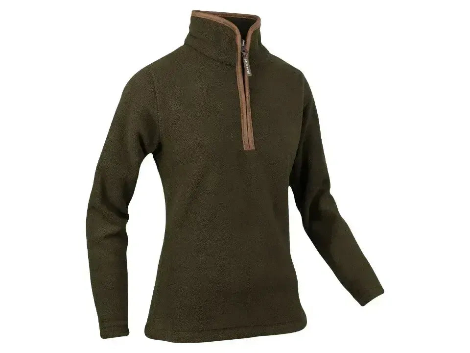 Jack Pyke Ladies Fleece Pullover Dark Olive