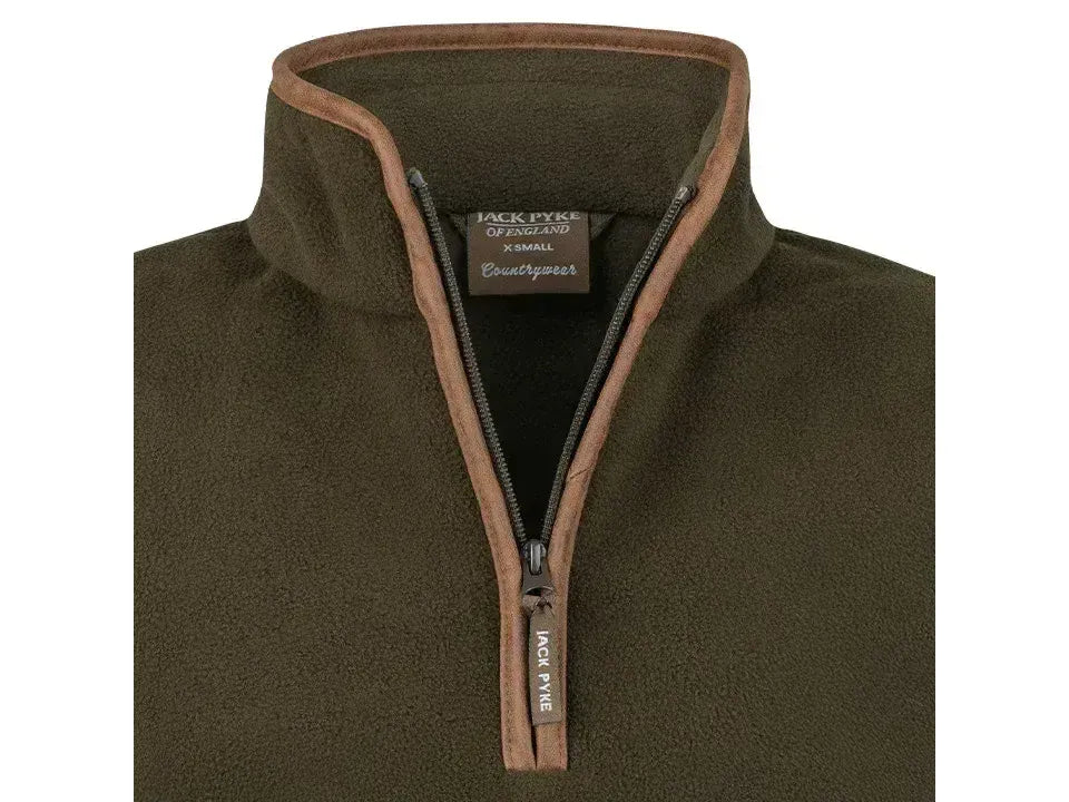 Jack Pyke Ladies Fleece Pullover Dark Olive