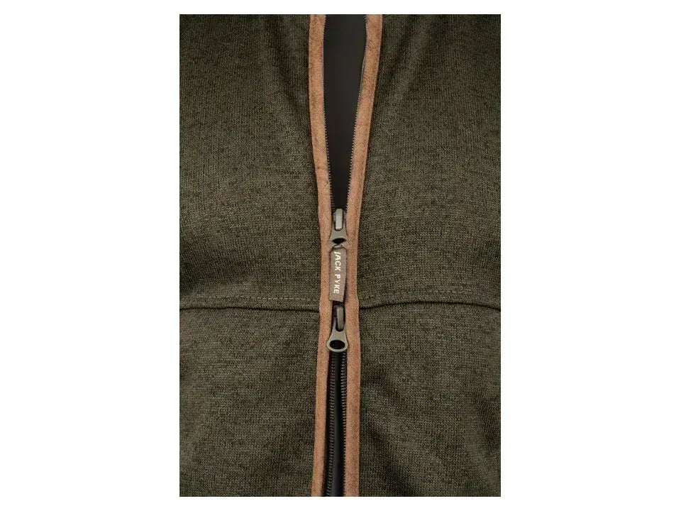 Jack Pyke Melange Fleece Gilet Dark Olive Fleck