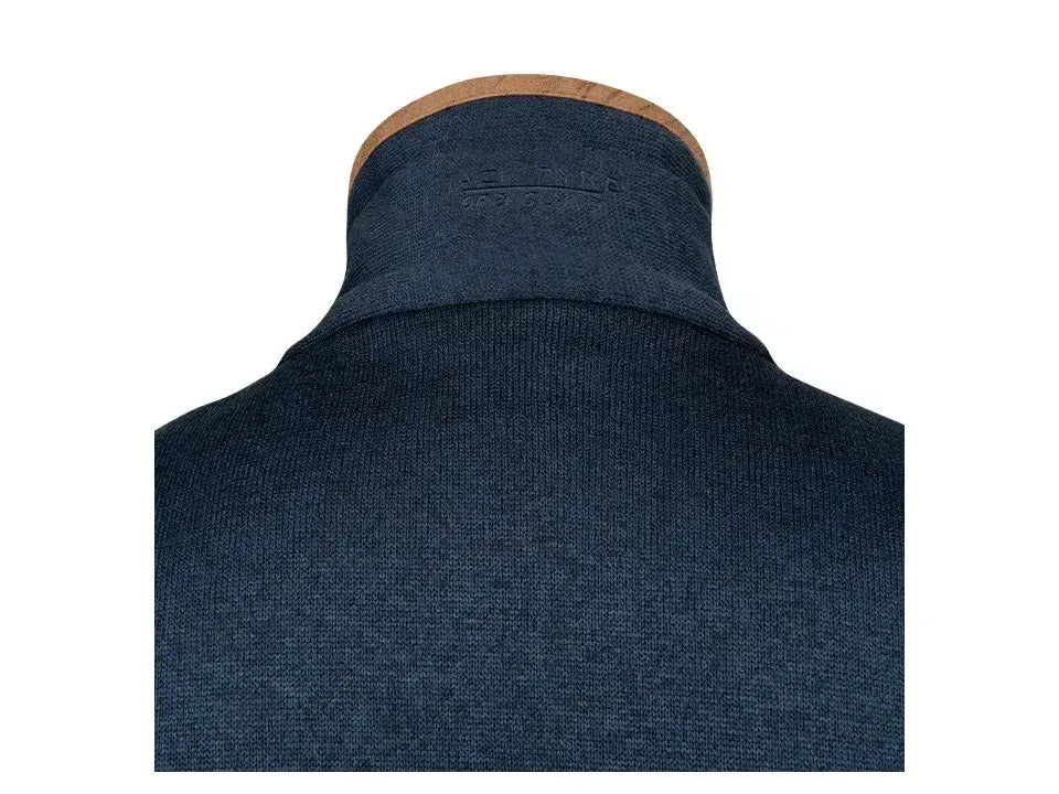 Jack Pyke Melange Fleece Gilet Navy Fleck