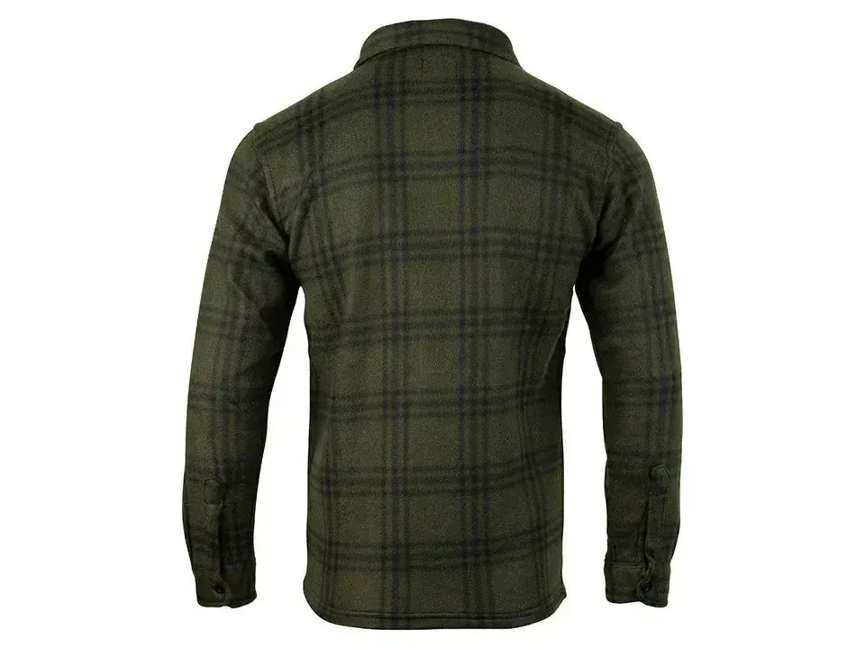 Jack Pyke Polar Fleece Shirt Green Check