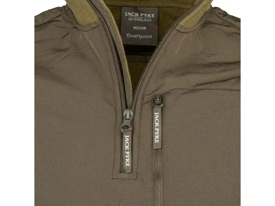 Jack Pyke Rannock Fleece Pullover Dark Mustard