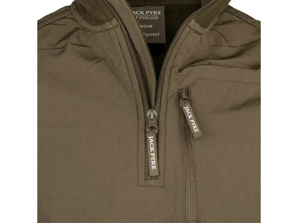 Jack Pyke Rannock Fleece Pullover Dark Olive