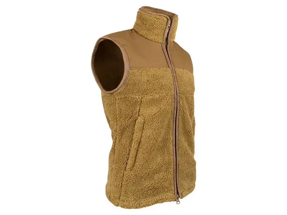 Jack Pyke Sherpa Fleece Gilet Camel