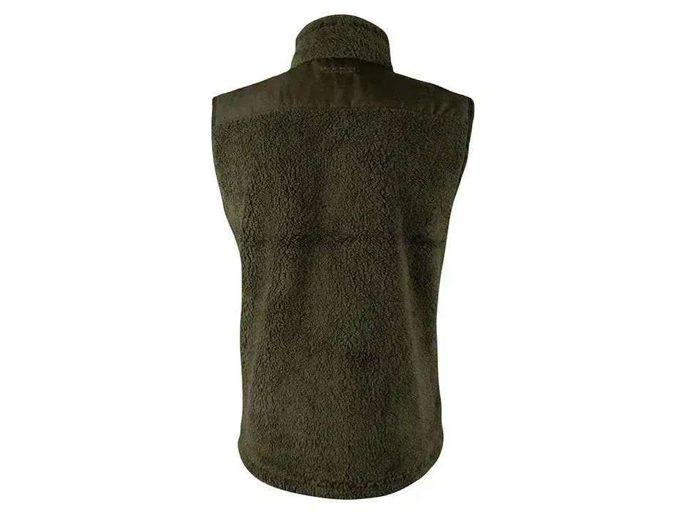Jack Pyke Sherpa Fleece Gilet Dark Olive