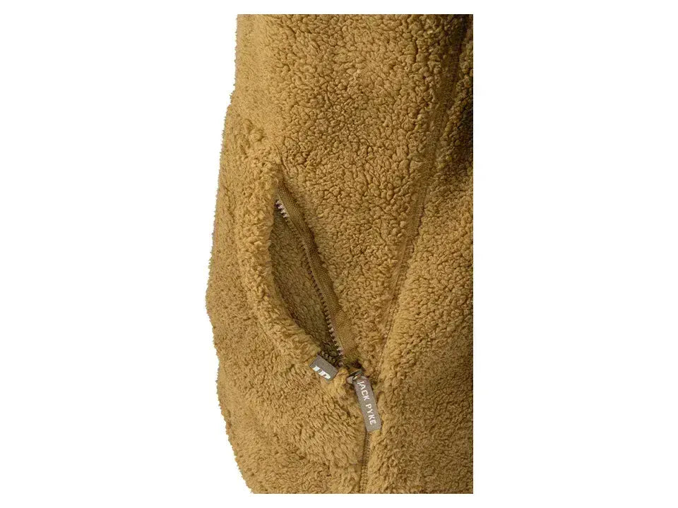 Jack Pyke Sherpa Fleece Hoodie Gen 2 Camel