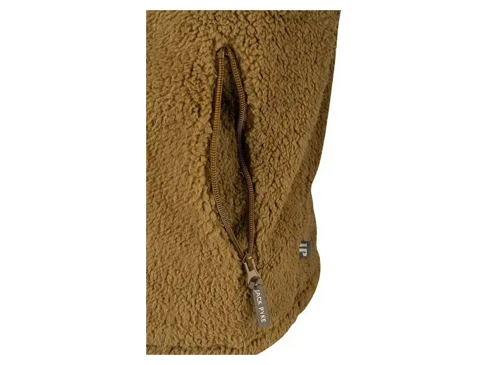 Jack Pyke Sherpa Fleece Jacket Gen 2 Camel