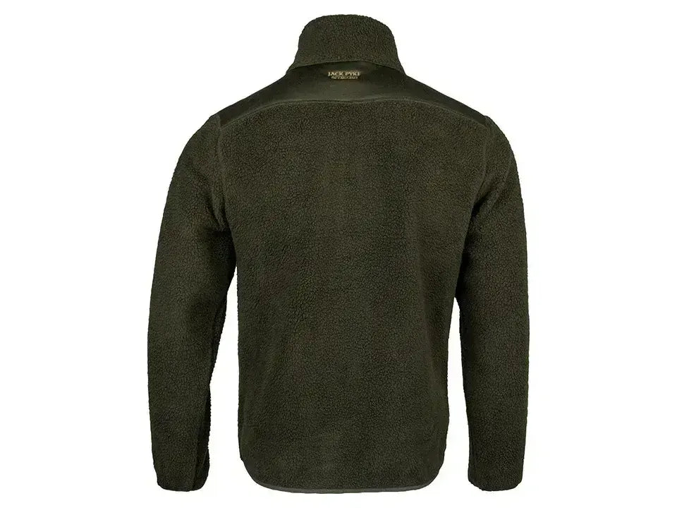 Jack Pyke Sherpa Pullover Dark Olive