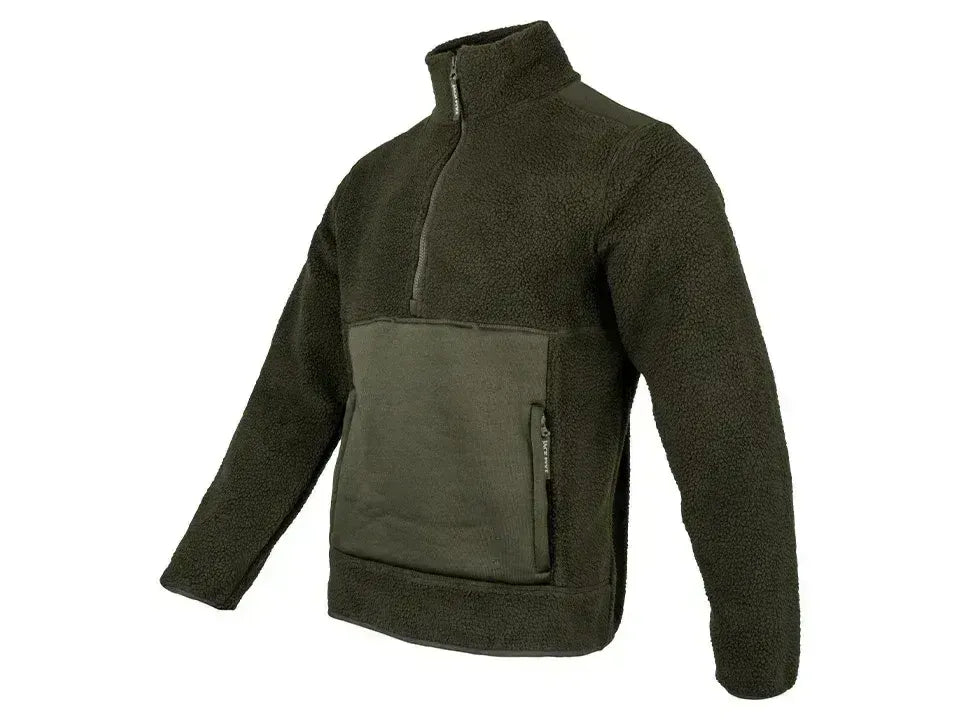 Jack Pyke Sherpa Pullover Dark Olive