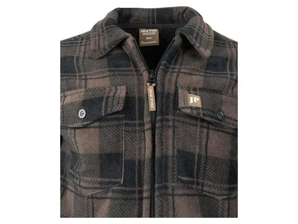 Jack Pyke Tundra Shirt Brown Check