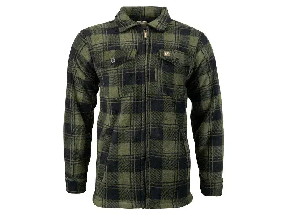 Jack Pyke Tundra Shirt Green Check