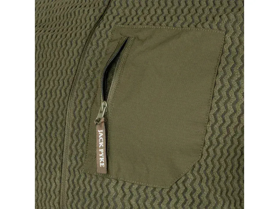 Jack Pyke Z Fleece Pullover Green