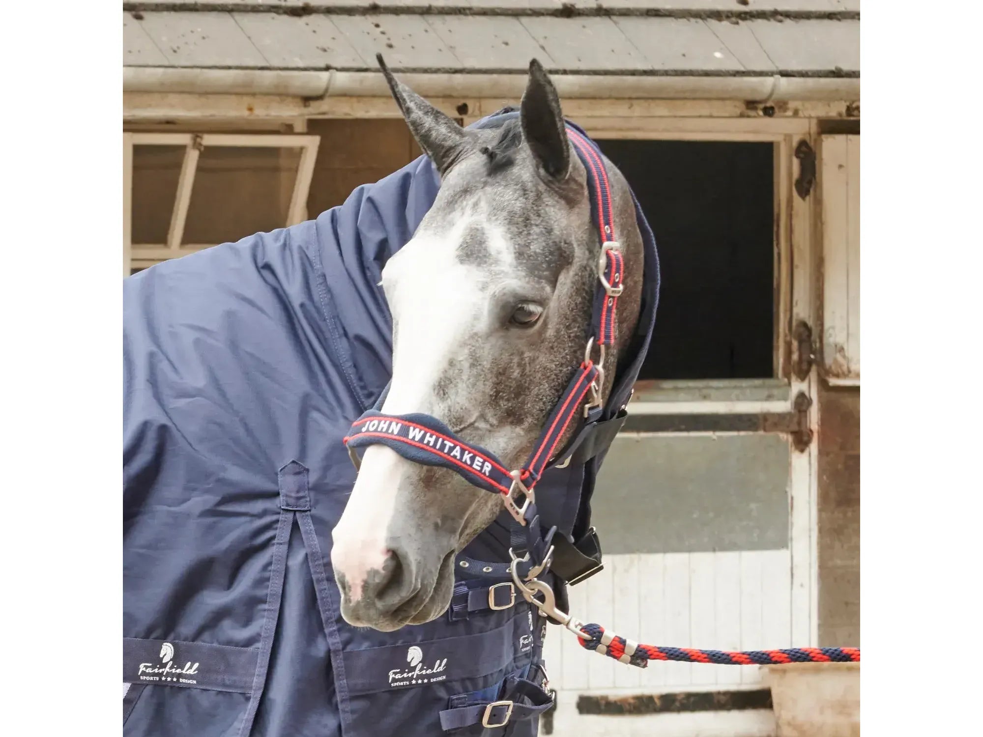 John Whitaker Airflow Head Collar with Leadrope Set