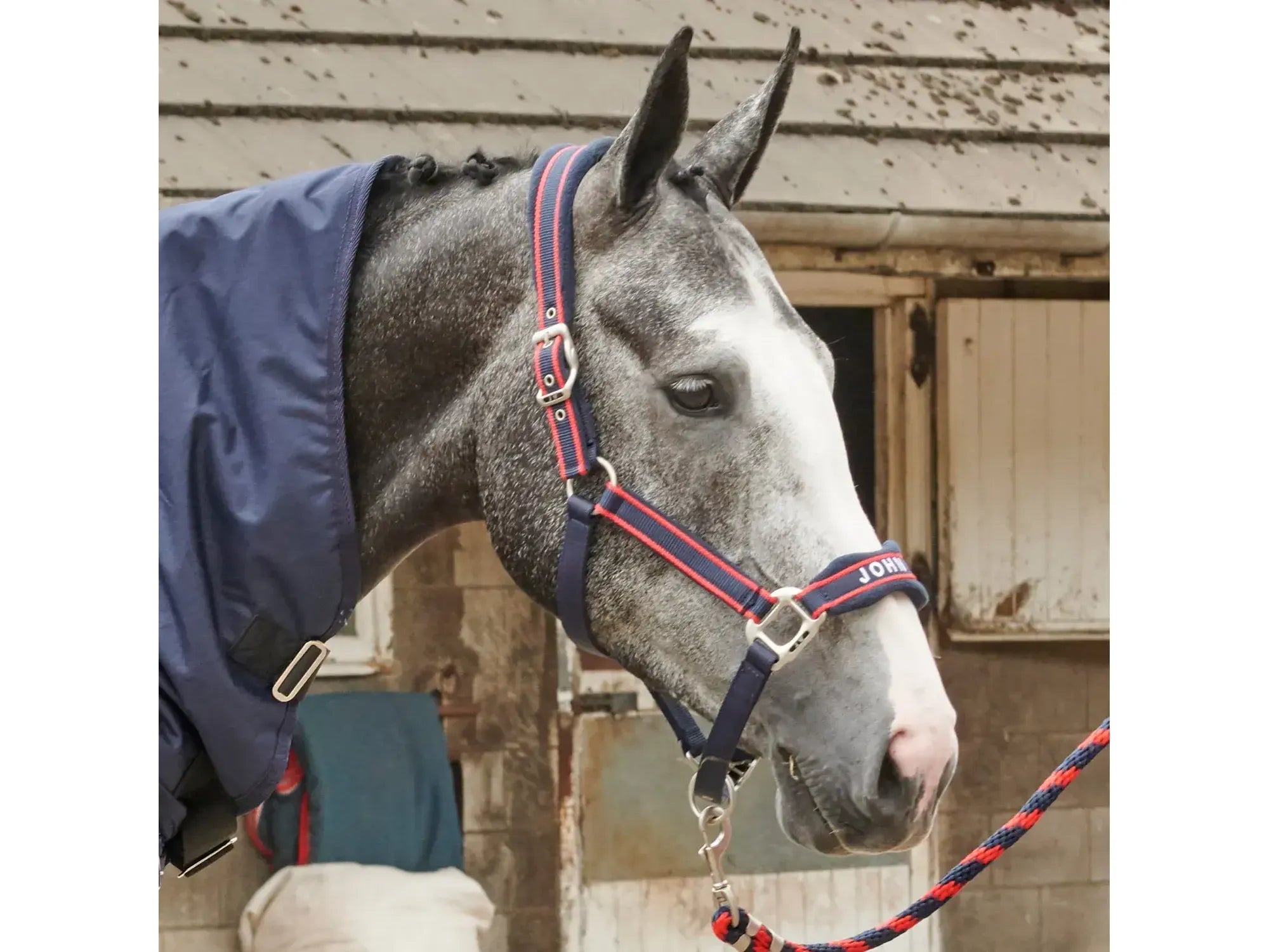 John Whitaker Airflow Head Collar with Leadrope Set