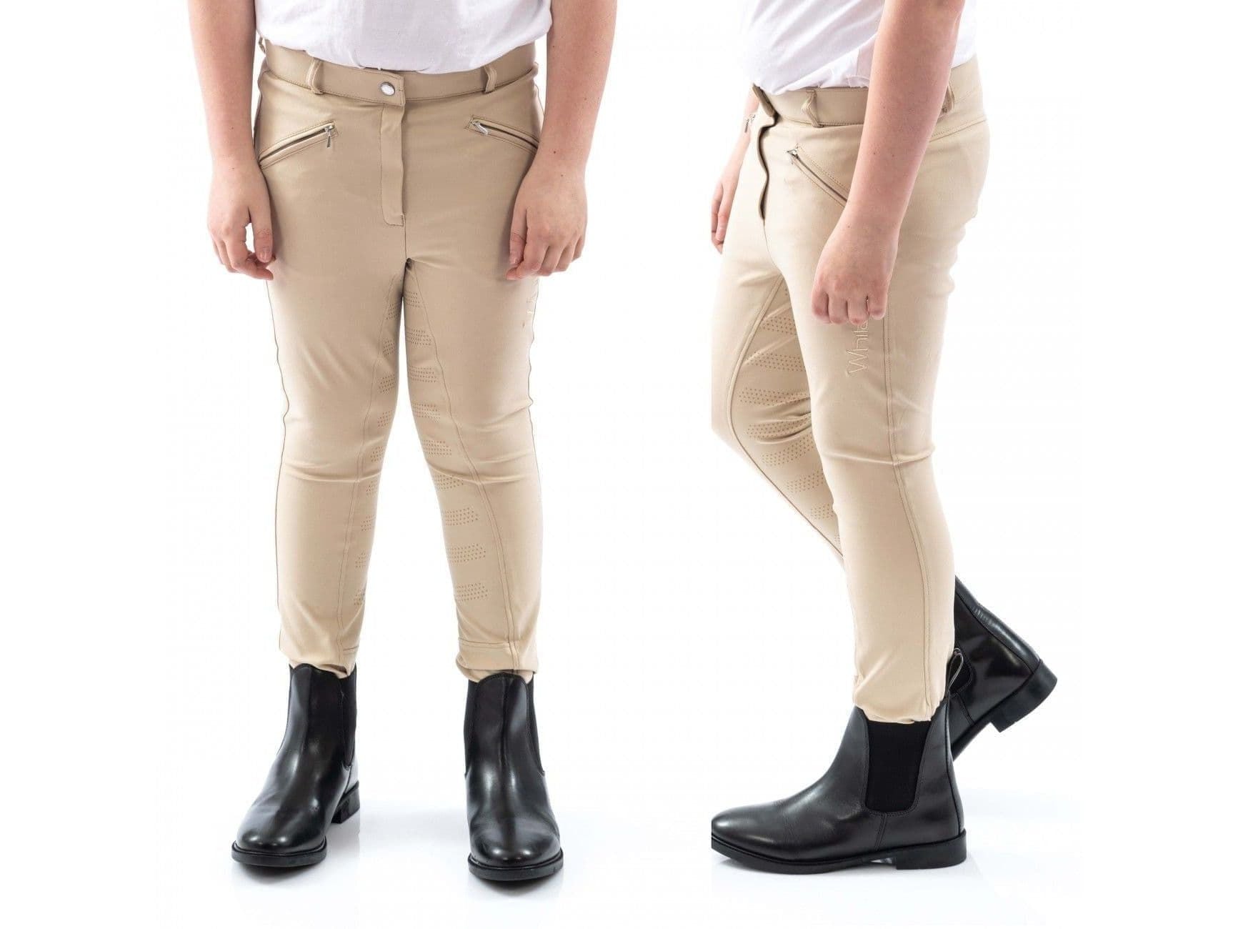 John Whitaker Miami Kids Breeches with Full Silicone Seat