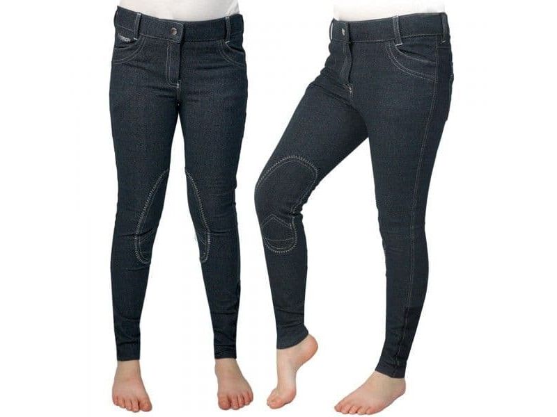 John Whitaker Rawdon Denim-Effect Kids Breeches