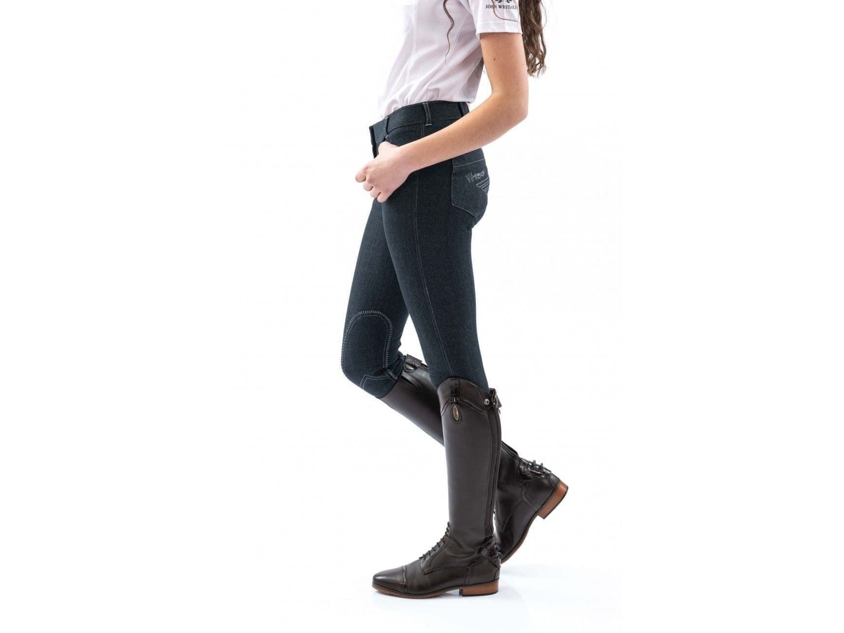 John Whitaker Rawdon Denim-Effect Ladies Breeches