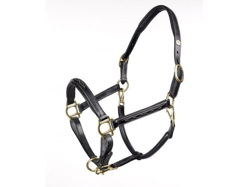 John Whitaker Valencia Luxury Leather Fancy Stitched Head Collar