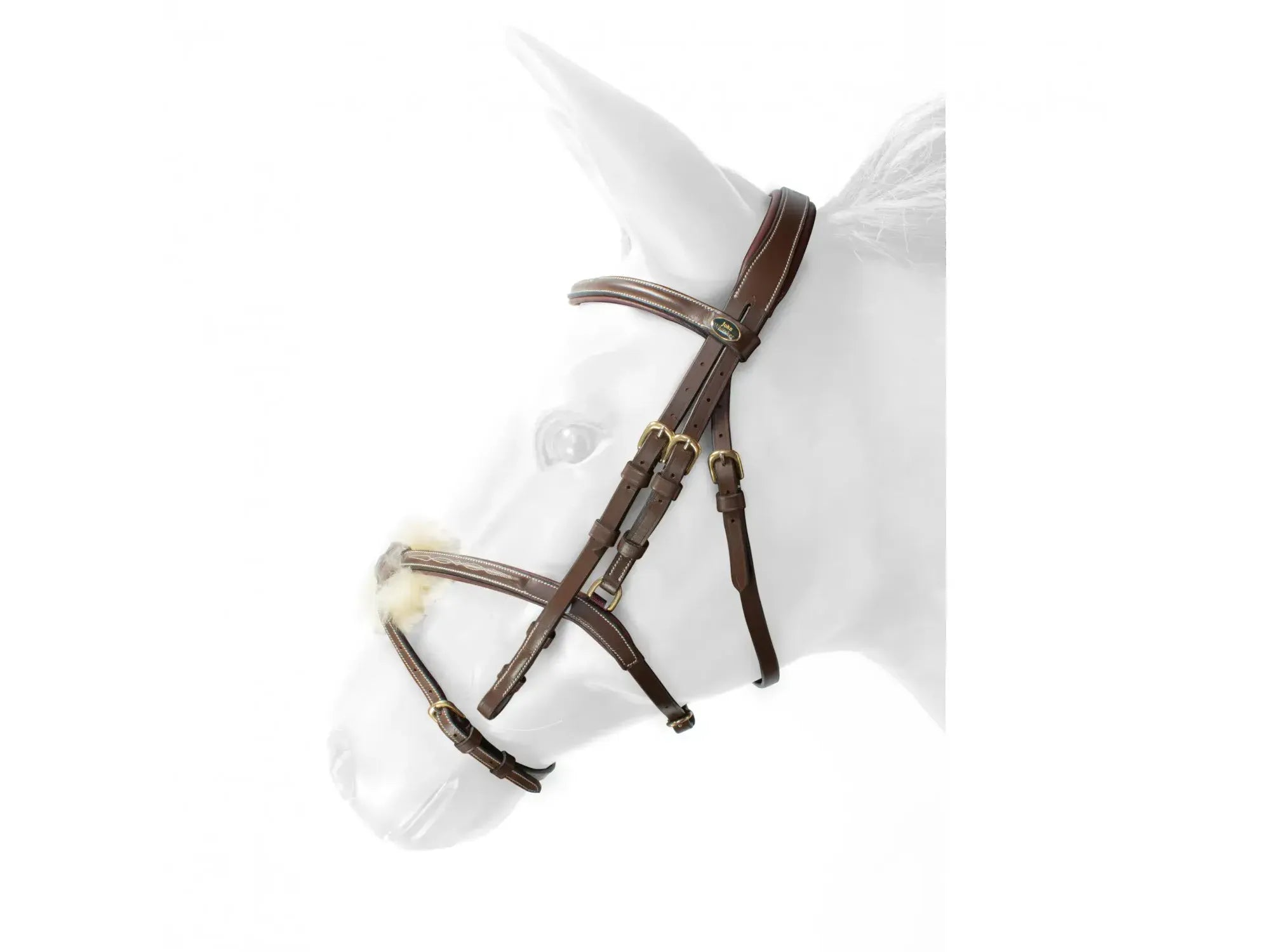John Whitaker Vienna Bridle with Reins - Available in Cob or Full - Black or Havana, Pick'n'Mix