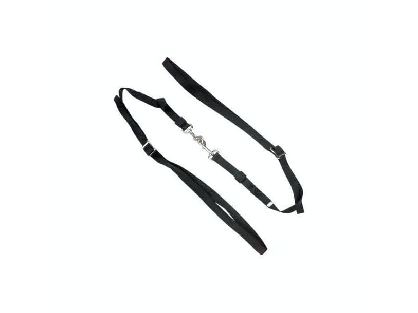 Kincade Nylon/Elastic Adjustable Side Reins Black