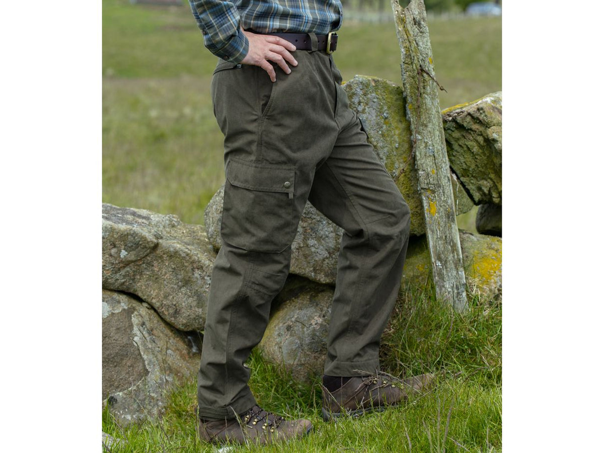 Hoggs Of Fife Struther Water Proof Field Trousers X-LARGE Leg 30 Dark Green £69.95