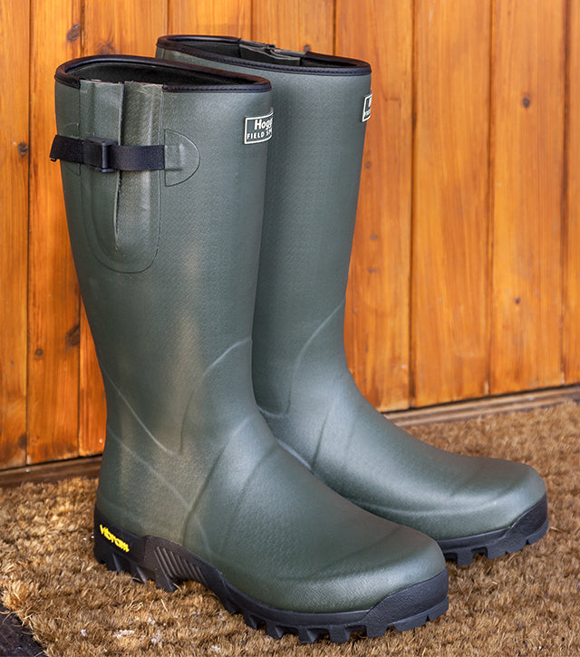 Hoggs Of Fife - Wellington Boot - Field Sport Cotton Lined Rubber Boot UK