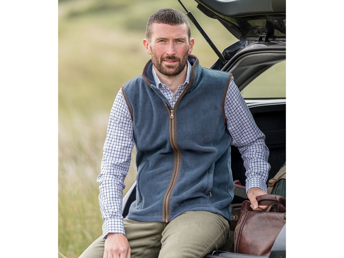 Hoggs Of Fife Stenton Technical Fleece Gilet Mens