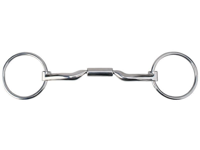 MB04 Low Port Comfort Snaffle Bridoon Loose Ring - Level 2