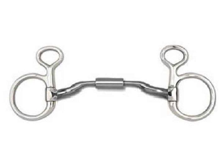 MB04 Myler Low Port Comfort Snaffle Small Hanging Cheek