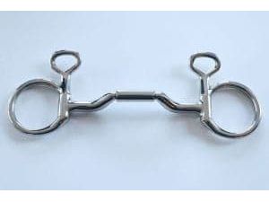 MB06 Myler Low Port Mullen Barrel Small Hanging Cheek