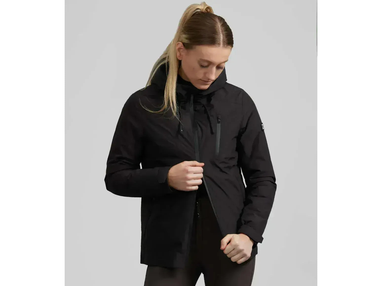 Motet Ladies Waterproof Jacket Graphite Black