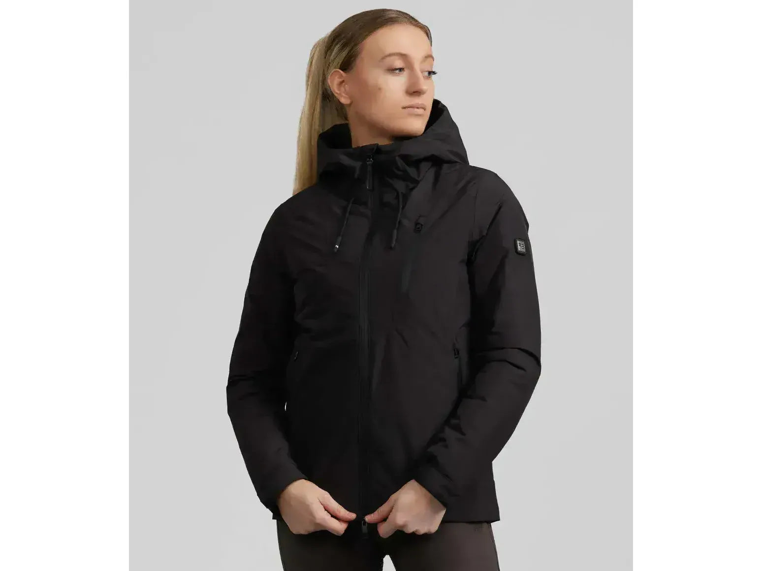Motet Ladies Waterproof Jacket Graphite Black