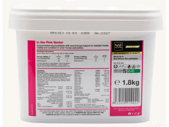 NAF In The Pink Senior 1.8kg