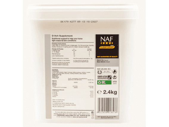NAF LTSTI D-Itch Supplement Powder 2.4kg