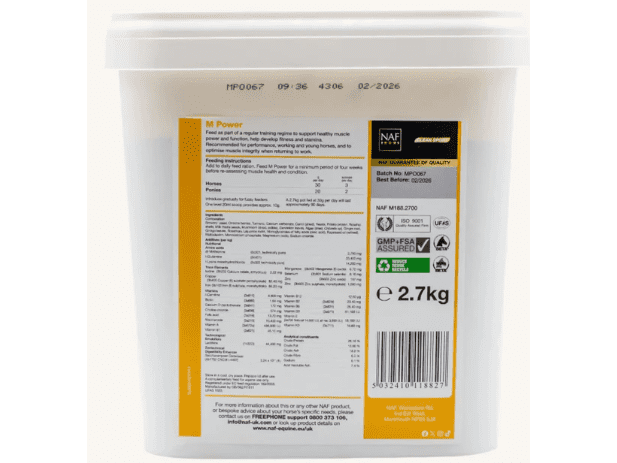 NAF M Power Powder 2.7kg