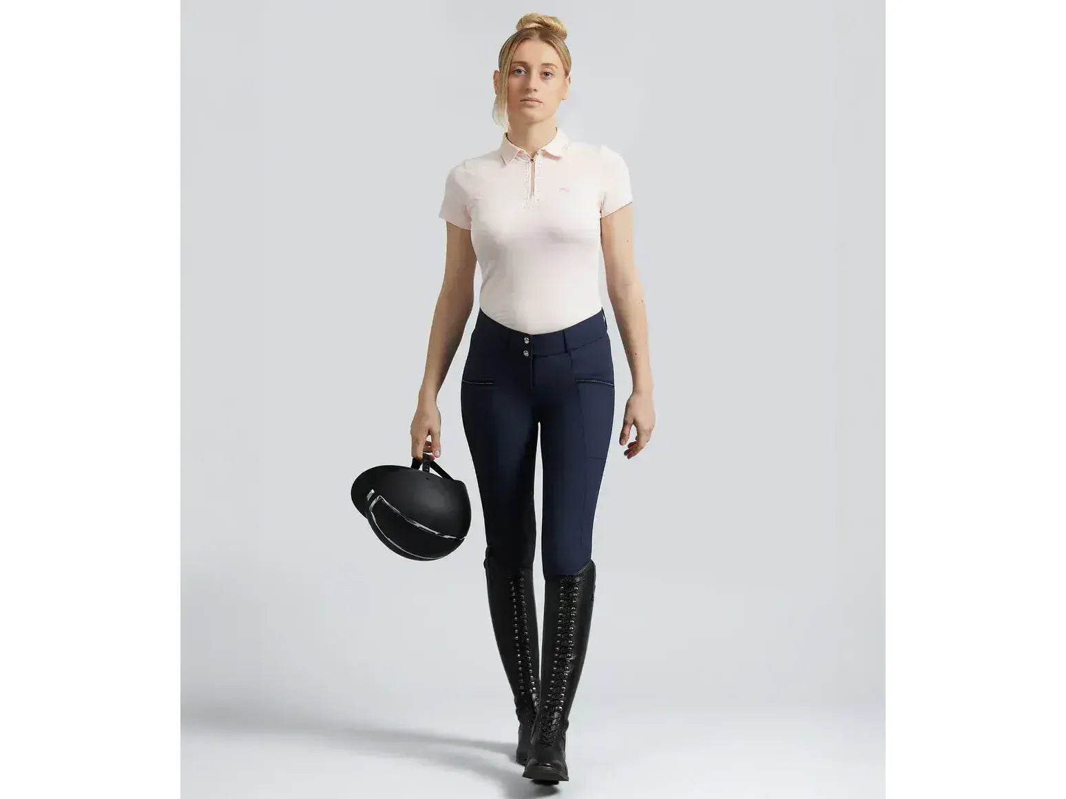 Ofena Womens Gel Knee Competition Riding Breeches