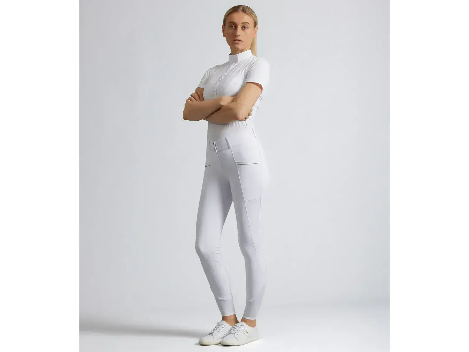 Ofena Womens Gel Knee Competition Riding Breeches
