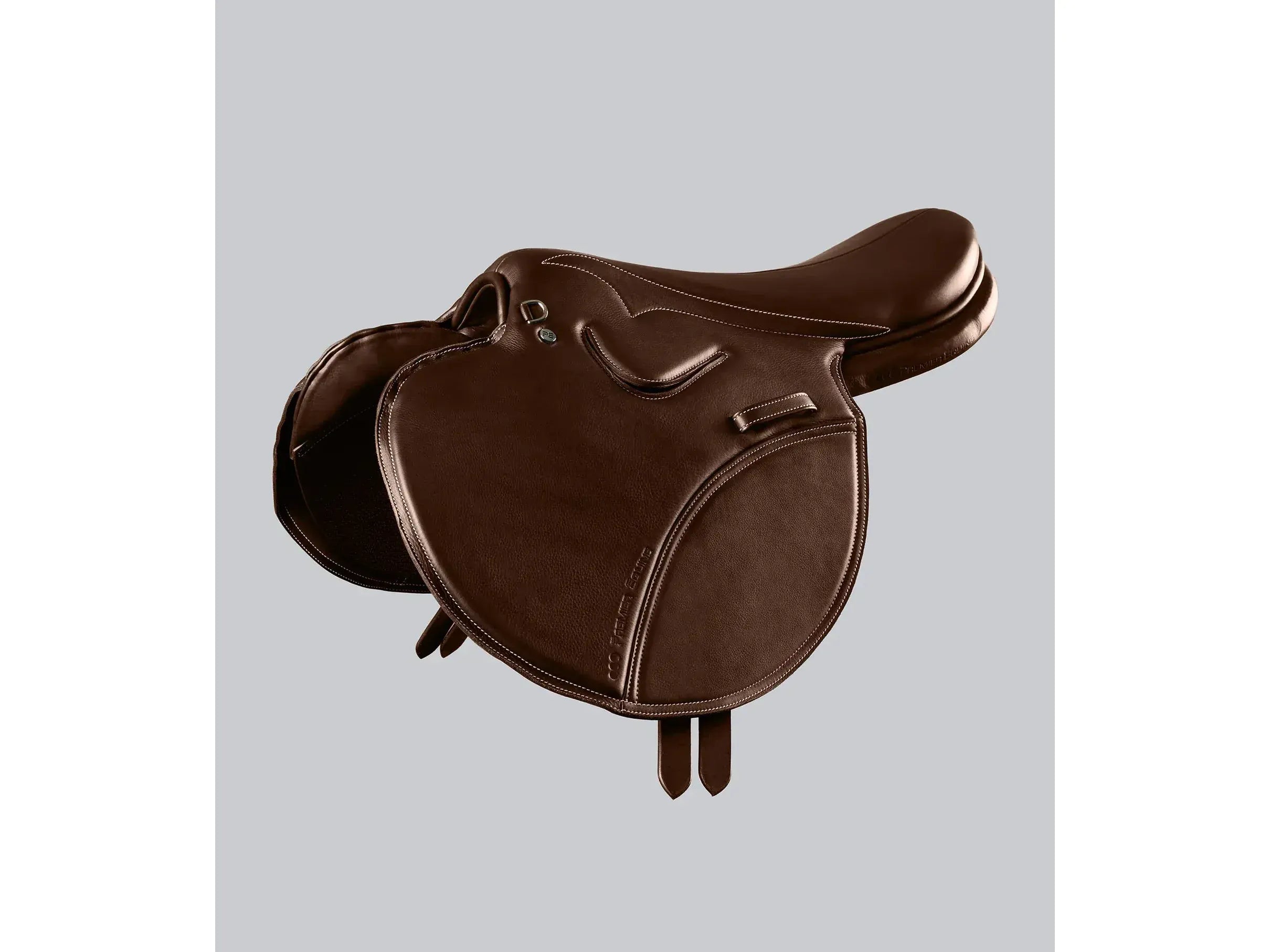 PE Leather Full Tree Exercise Racing Saddle