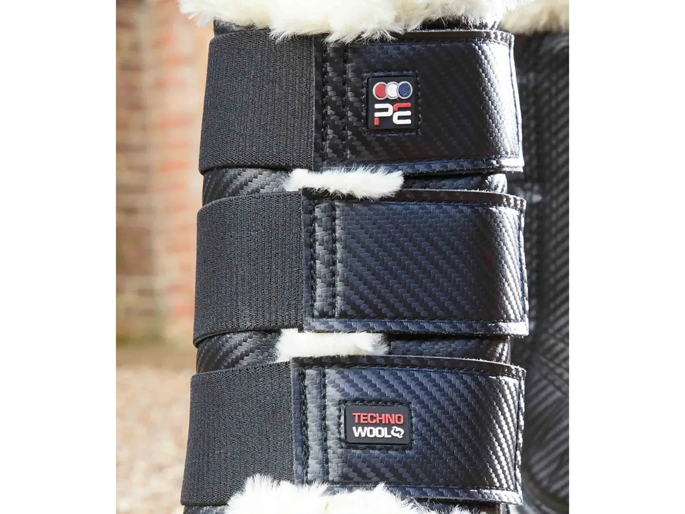 Premier Equine Techno Wool Brushing Boots XL Navy RRP £56