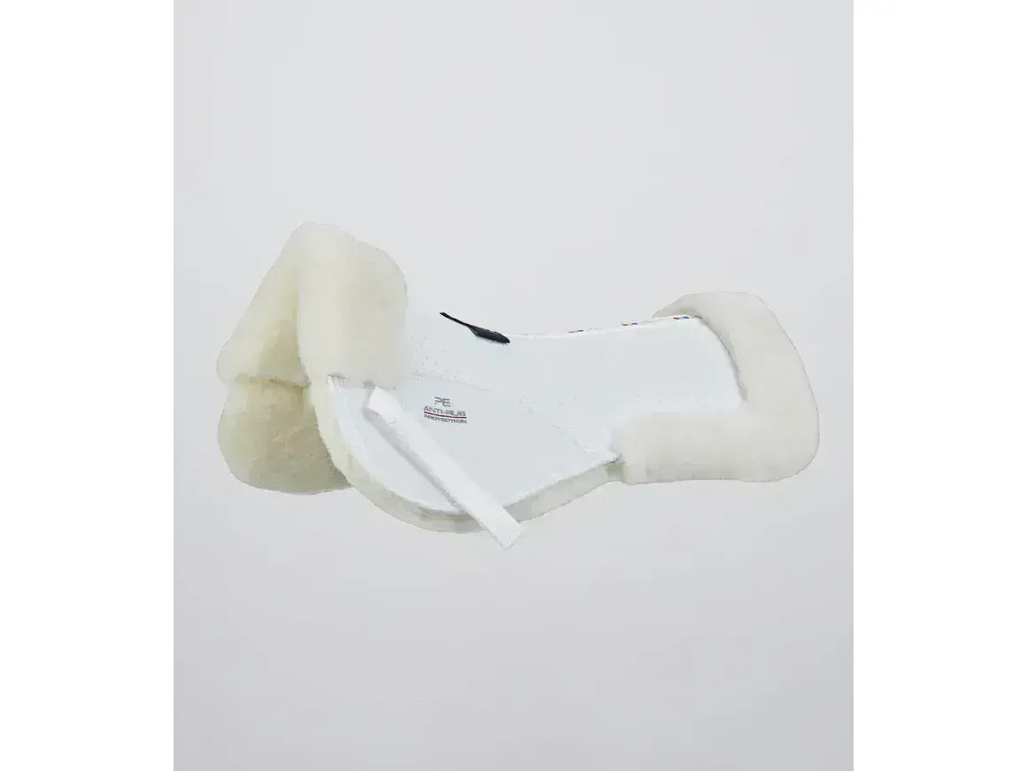 Premier Equine Airtechnology Shockproof Wool Saddle Pad - Half Pad