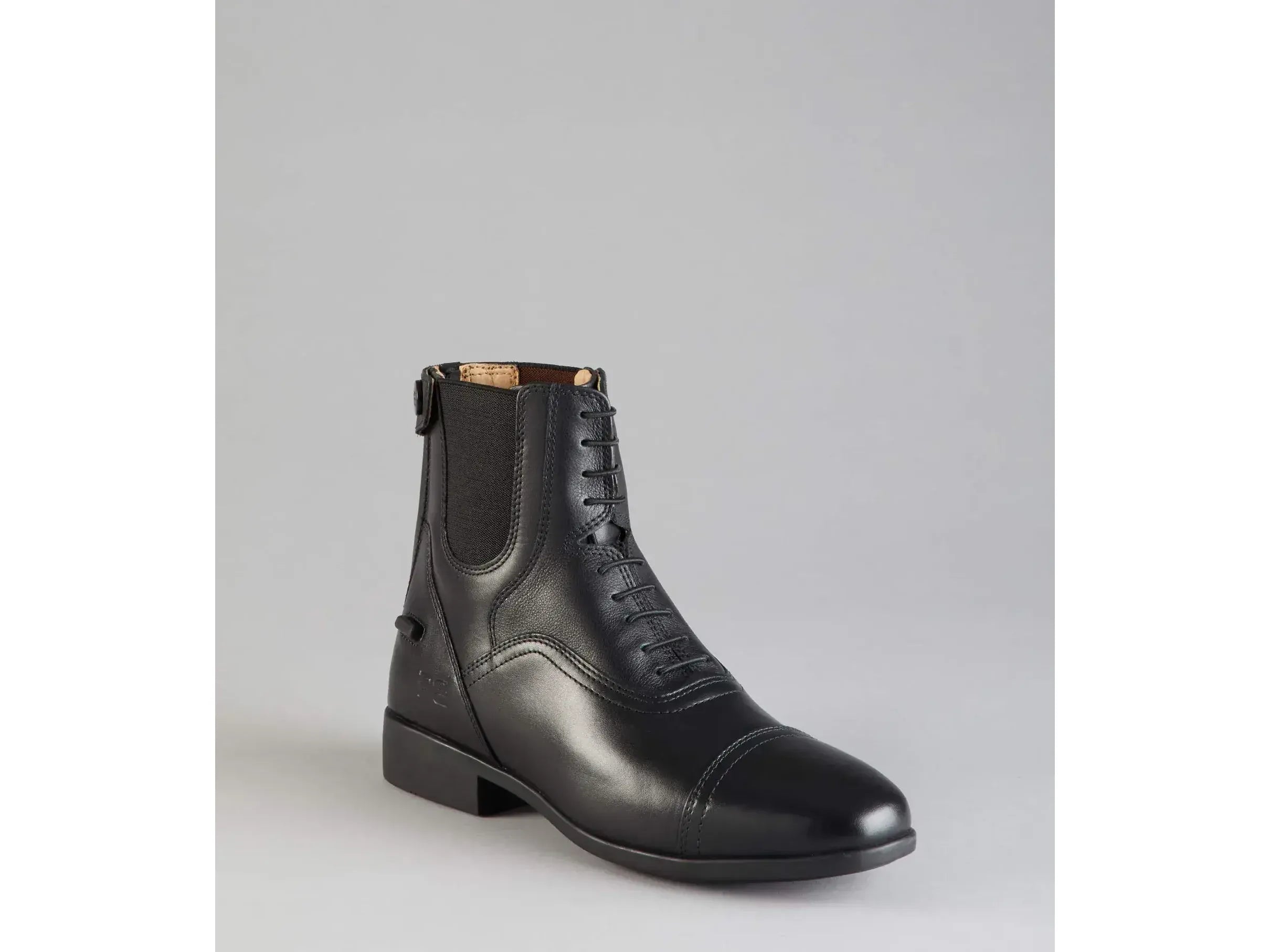 Premier Equine Avanti Black Leather Paddock Boots